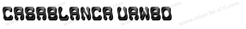 Casablanca URWBo字体转换